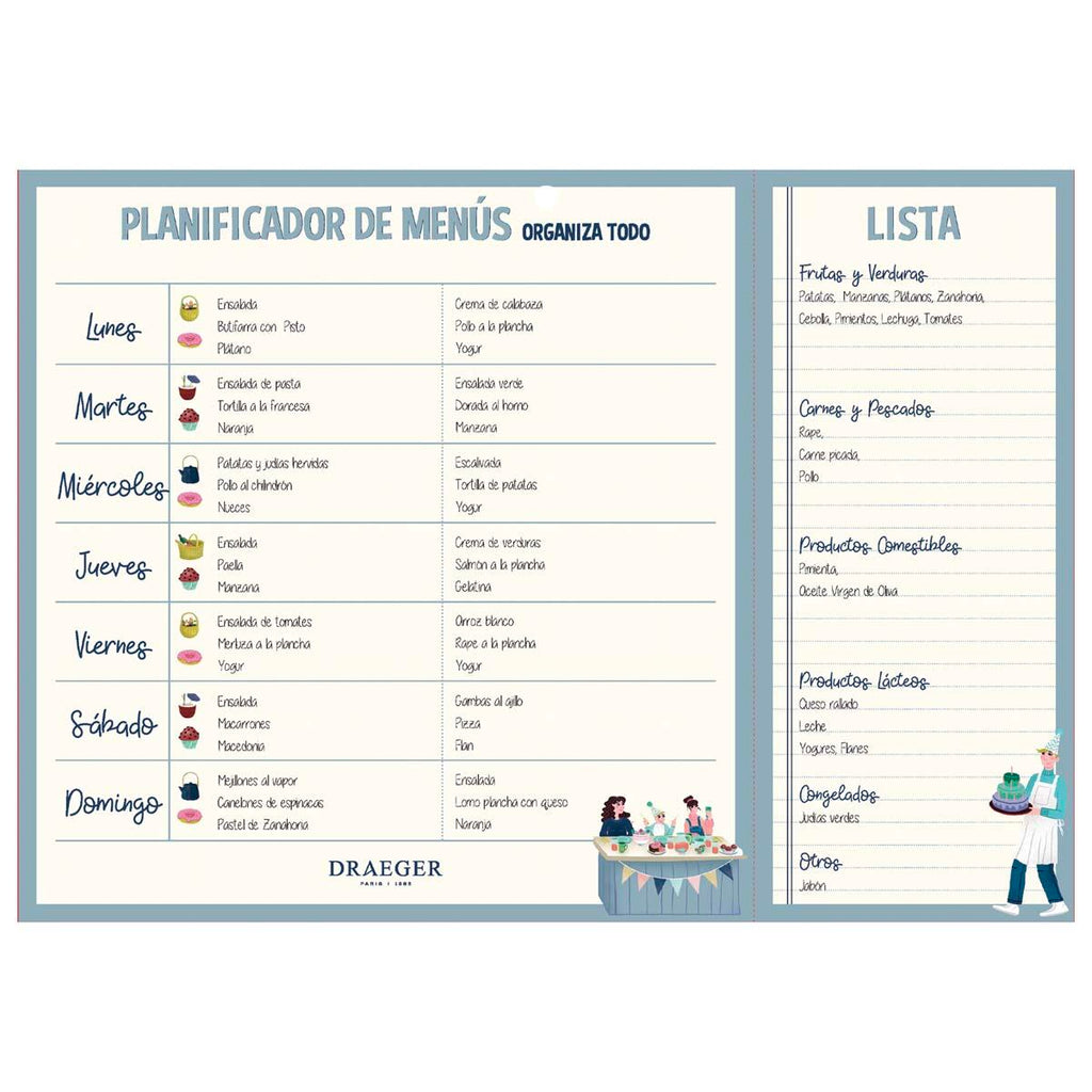 Planificador Planificador menu 1