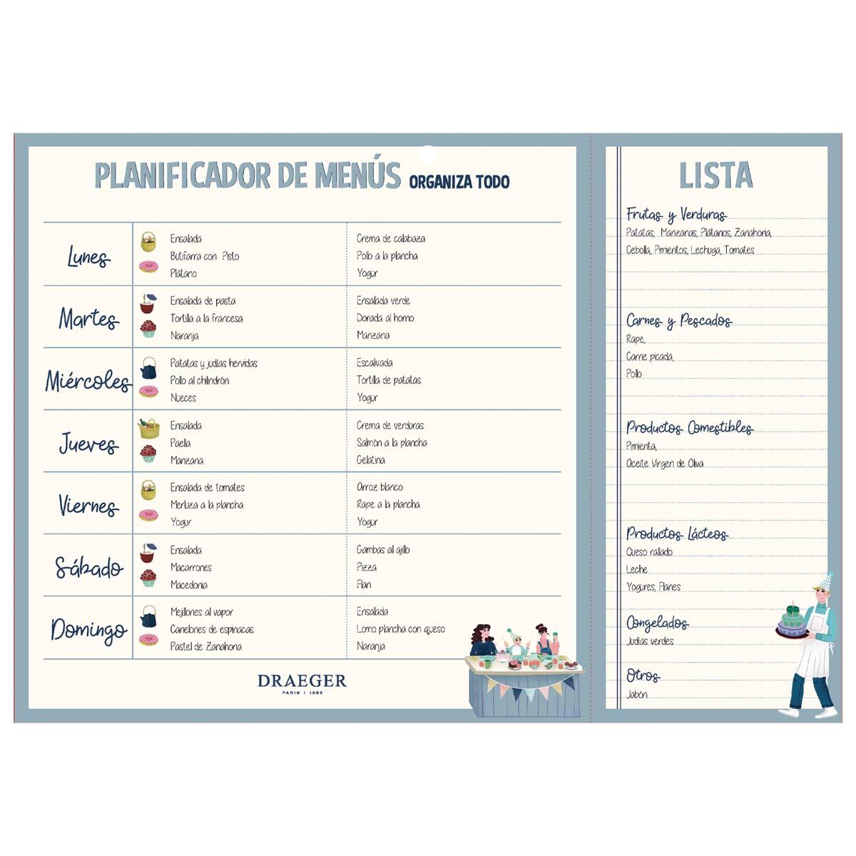 Planificador Planificador menu 1