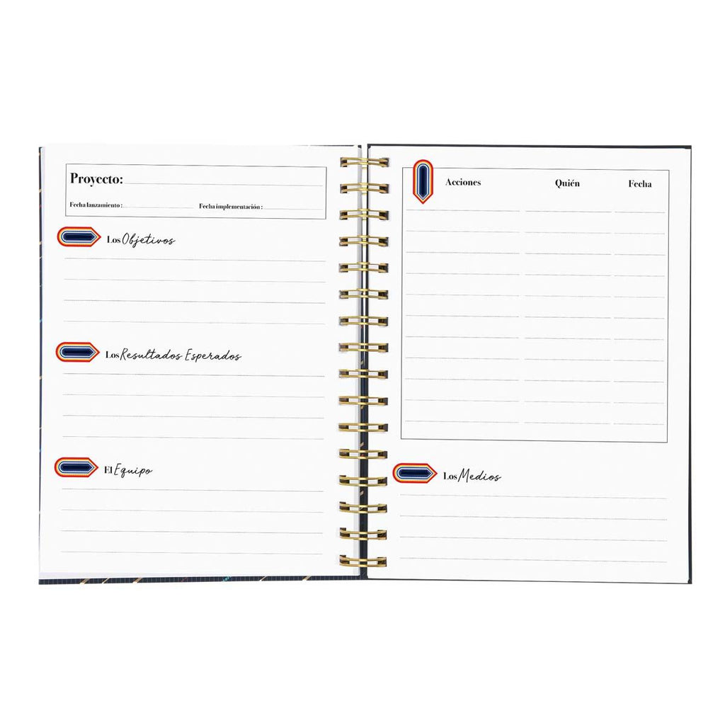 Cuaderno de Notas Cuaderno de Proyectos Azul 3