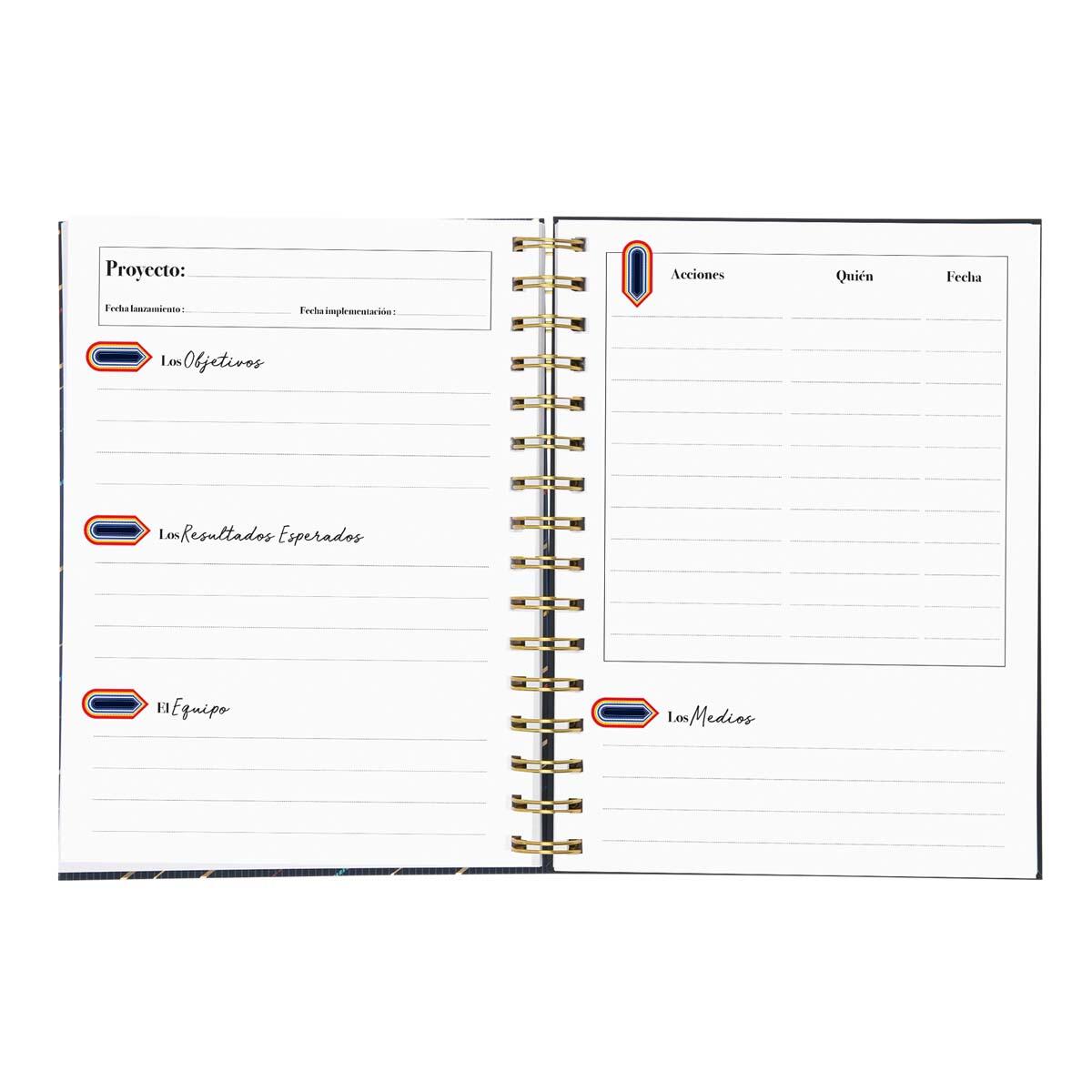 Cuaderno de Notas Cuaderno de Proyectos Azul 3