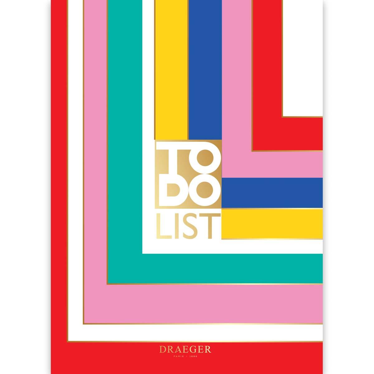 Bloc de Notas Home Office Rojo y fucsia 1