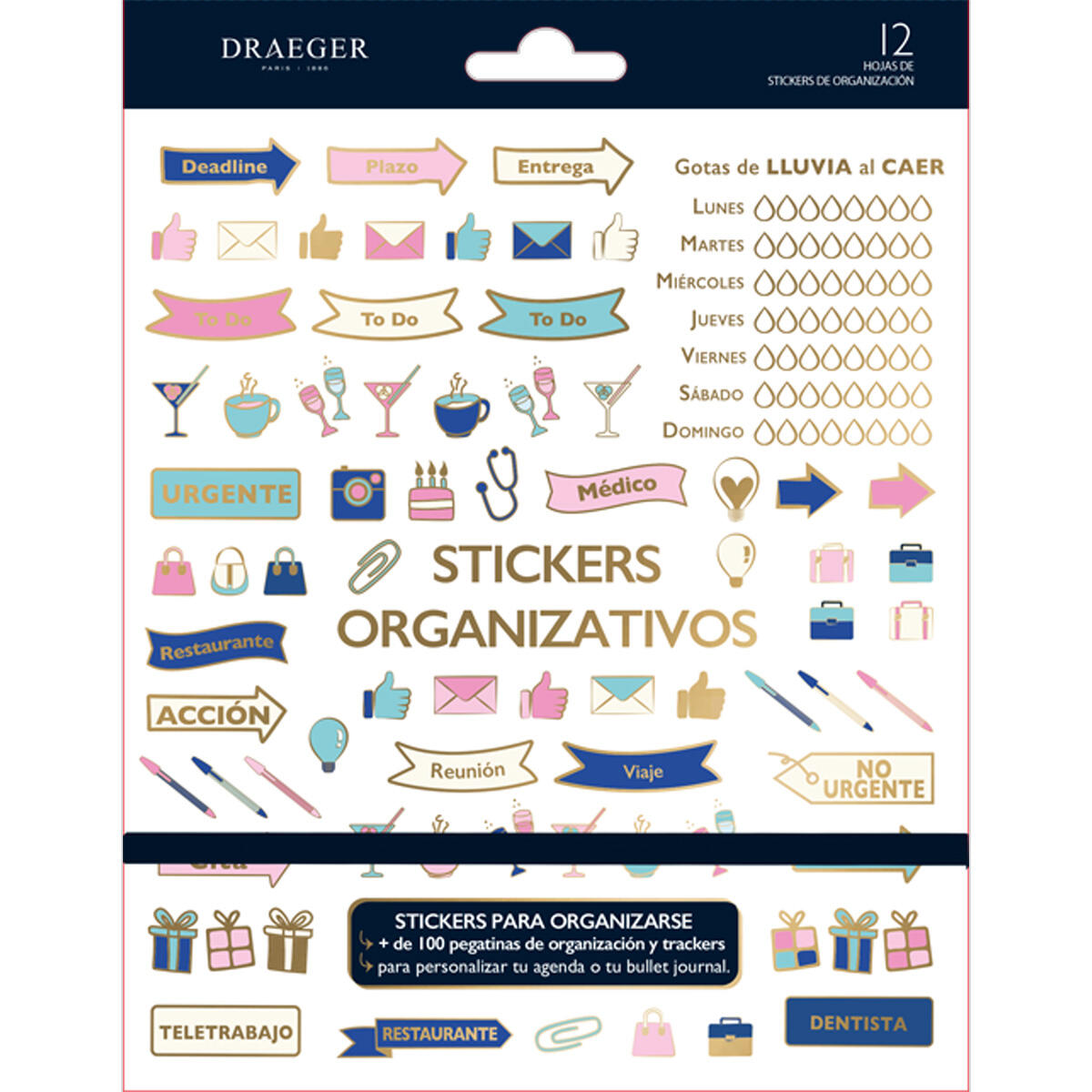 Stickers Organizativos Roses 1