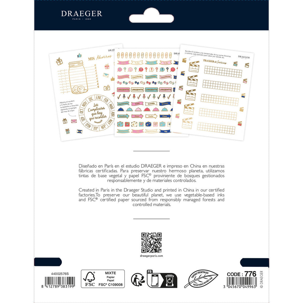 Stickers Organizativos Roses 2