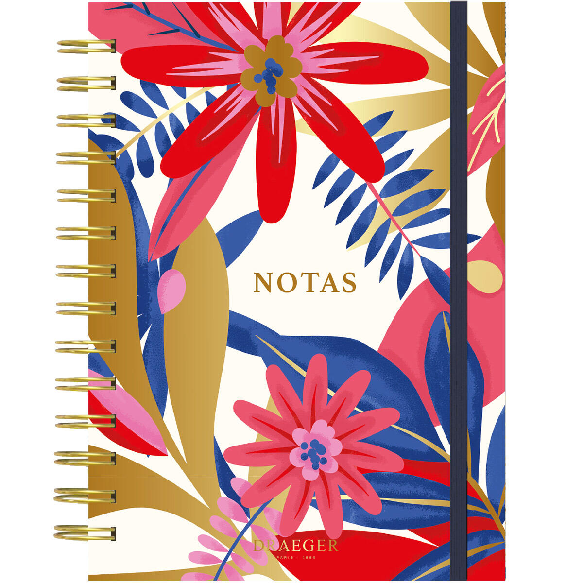 Cuaderno de Notas Floral 1
