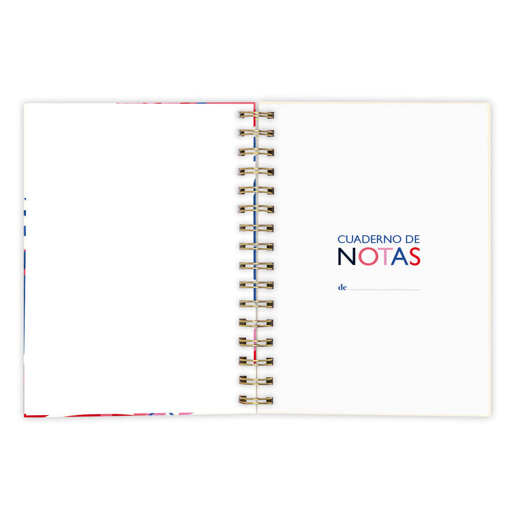 Cuaderno de Notas Floral 2