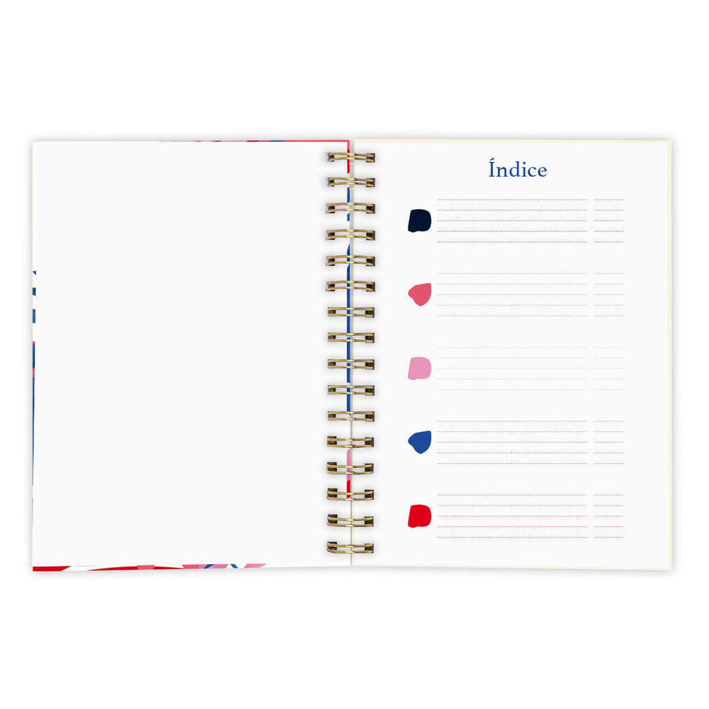 Cuaderno de Notas Floral 3