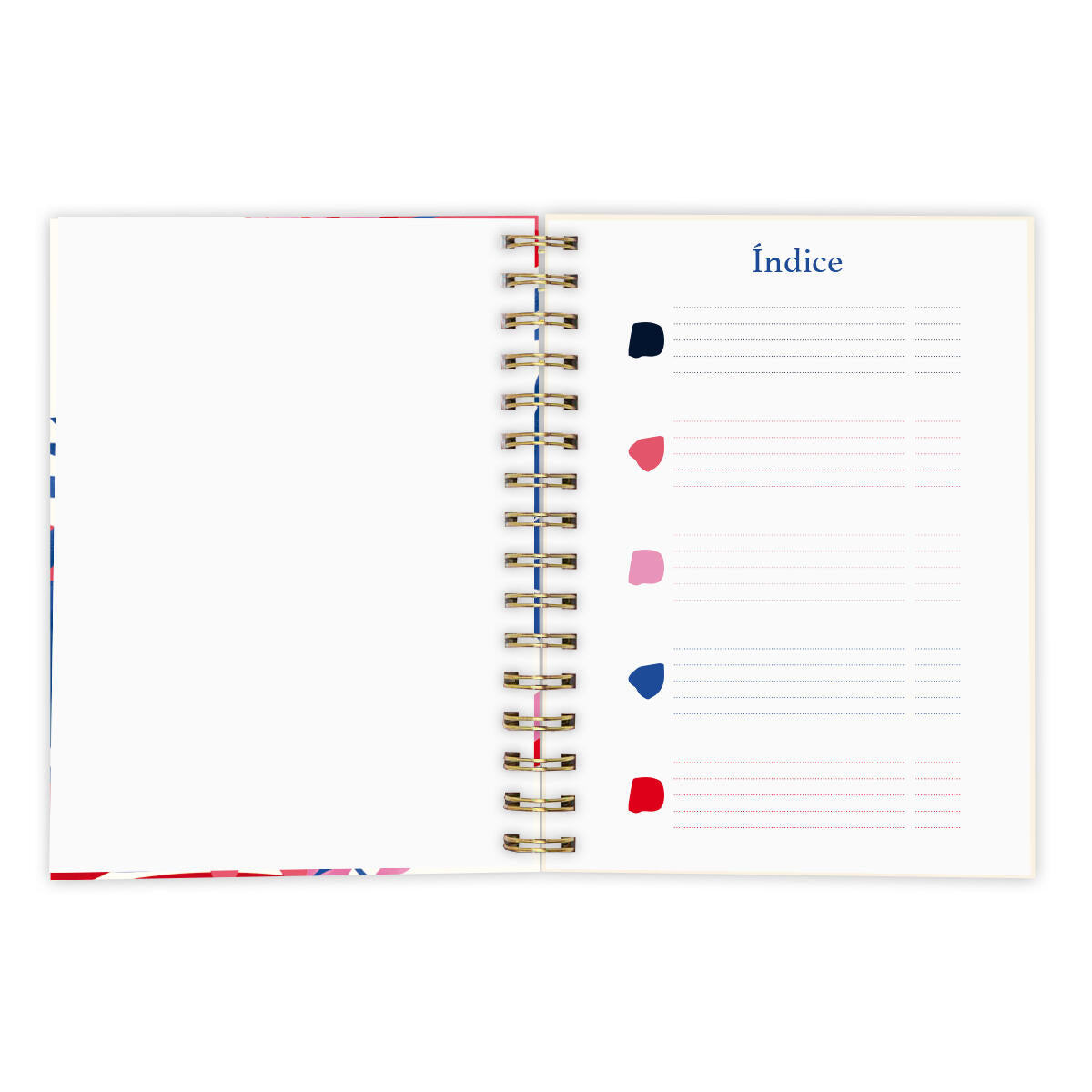 Cuaderno de Notas Floral 3