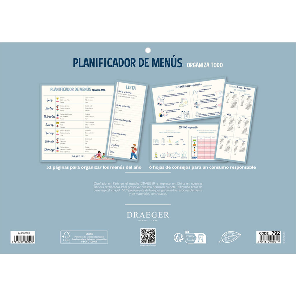 Planificador Planificador menu 2 3