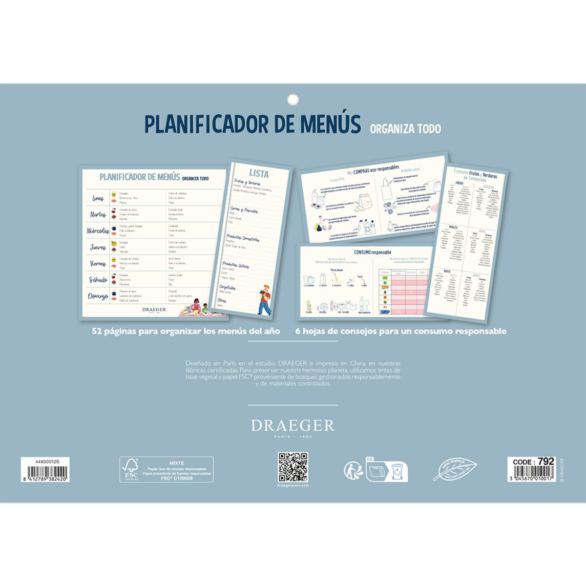 Planificador Planificador menu 2 3