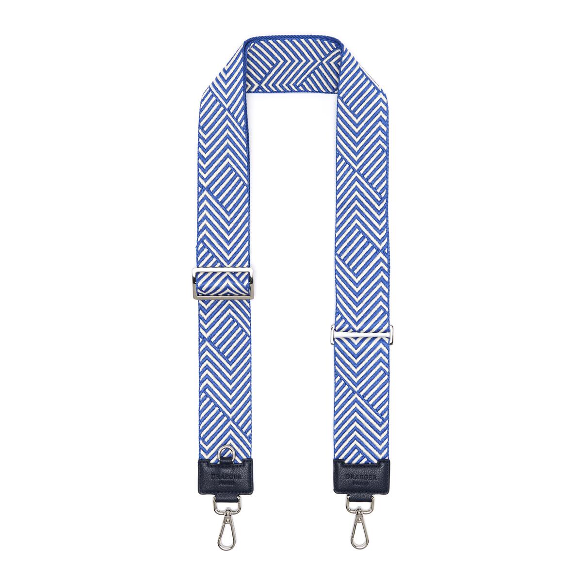 Correa para Bolso Azul  en espiga 1