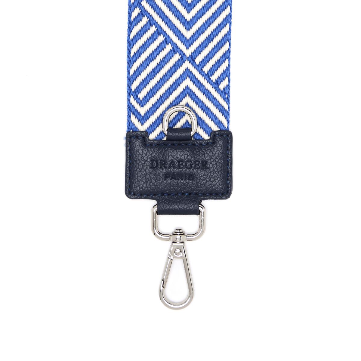 Correa para Bolso Azul  en espiga 2