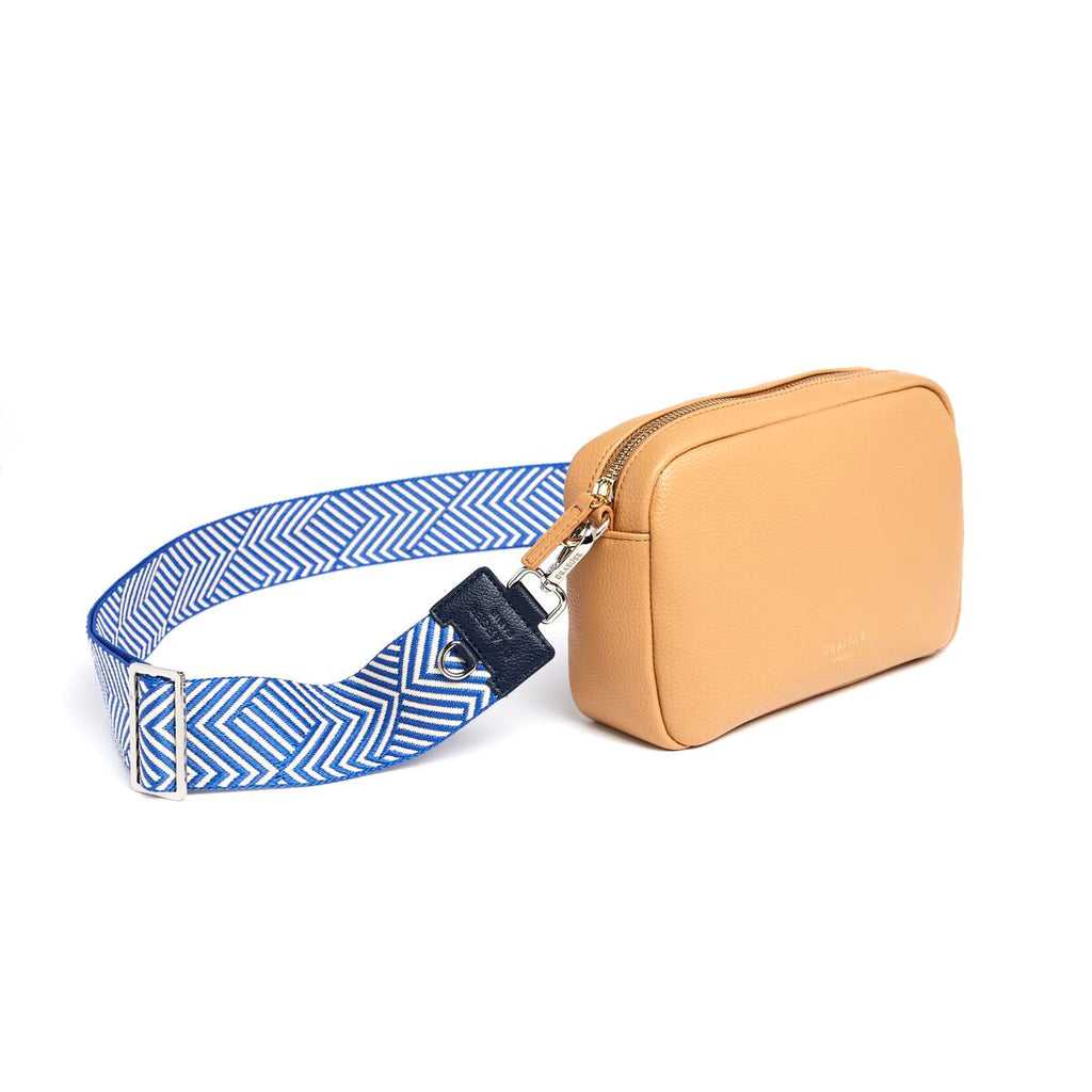 Correa para Bolso Azul  en espiga 3