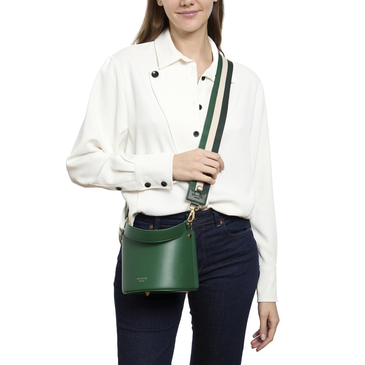 Correa para Bolso Verde tricolor 4