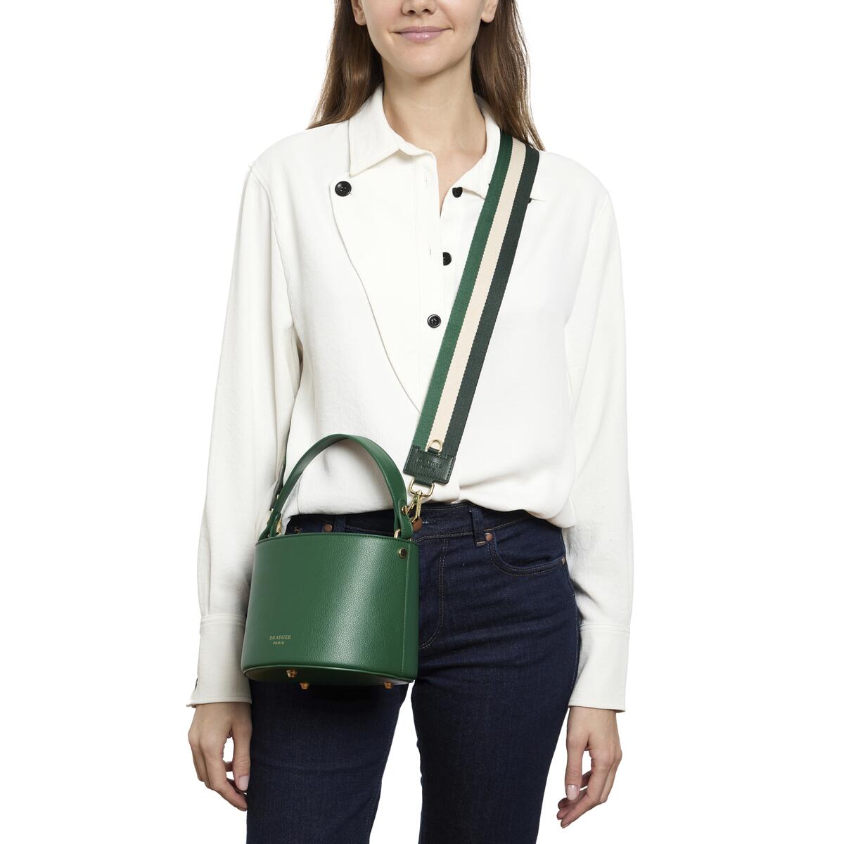 Correa para Bolso Verde tricolor 5