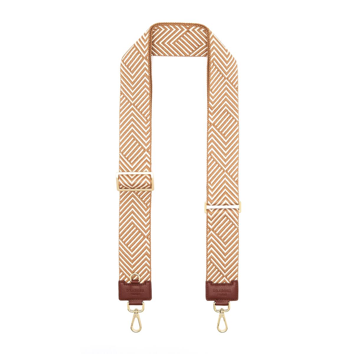 Correa para Bolso Camel en espiga 1
