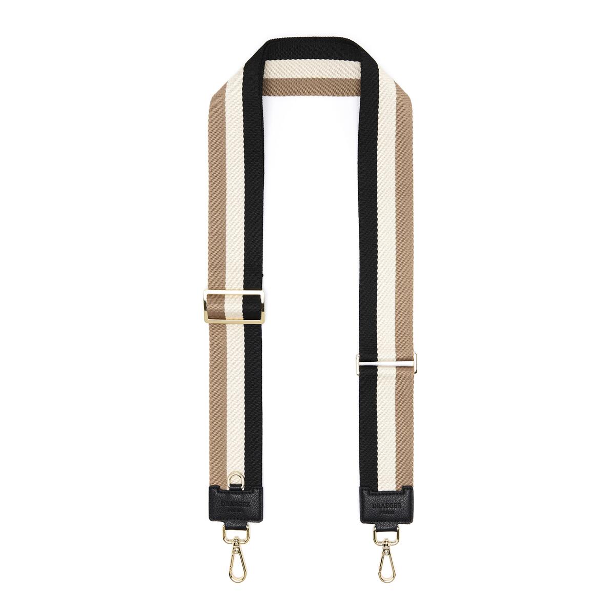 Correa para Bolso Negro tricolor 1