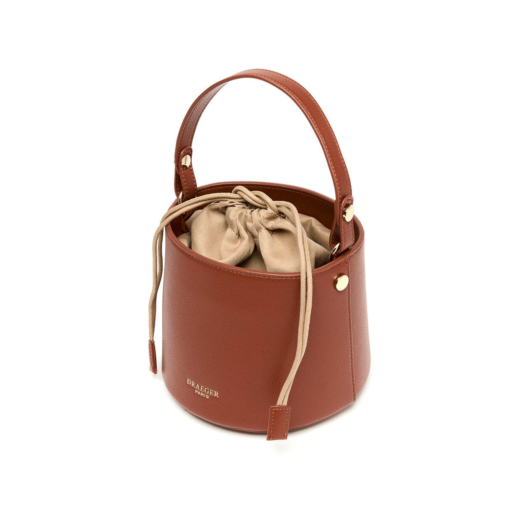 Bolso Bucket Camille Coñac 4