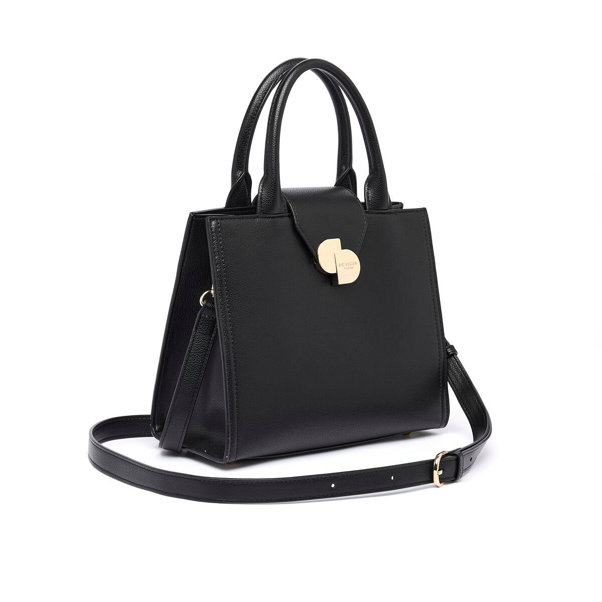 Bolso shopper pequeño Camille Noir 2