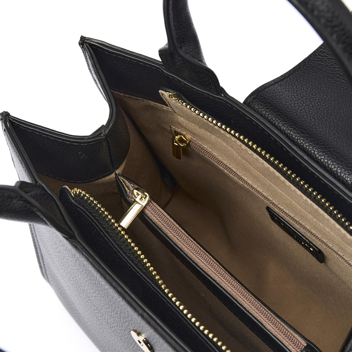 Bolso shopper pequeño Camille Noir 4