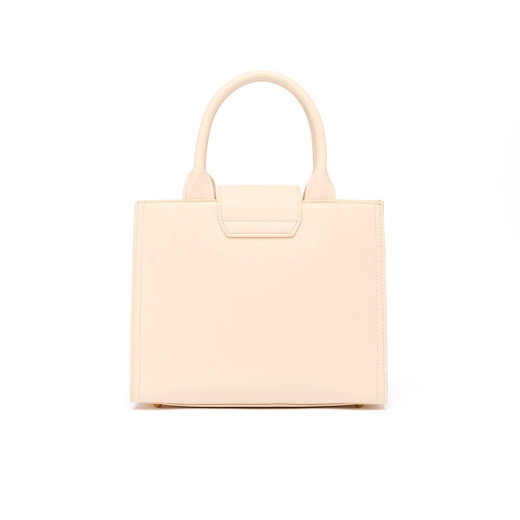 Bolso shopper pequeño Camille Marfil 3