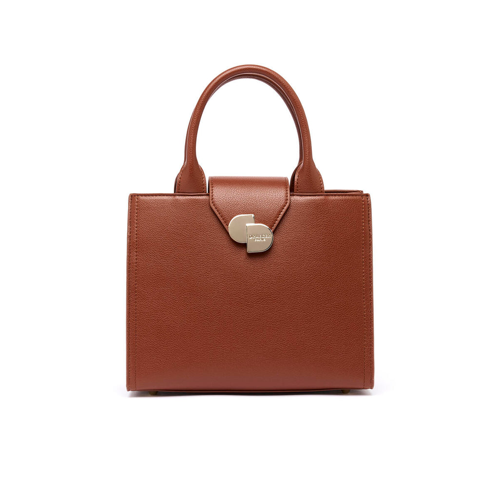 Bolso shopper pequeño Camille Coñac 1