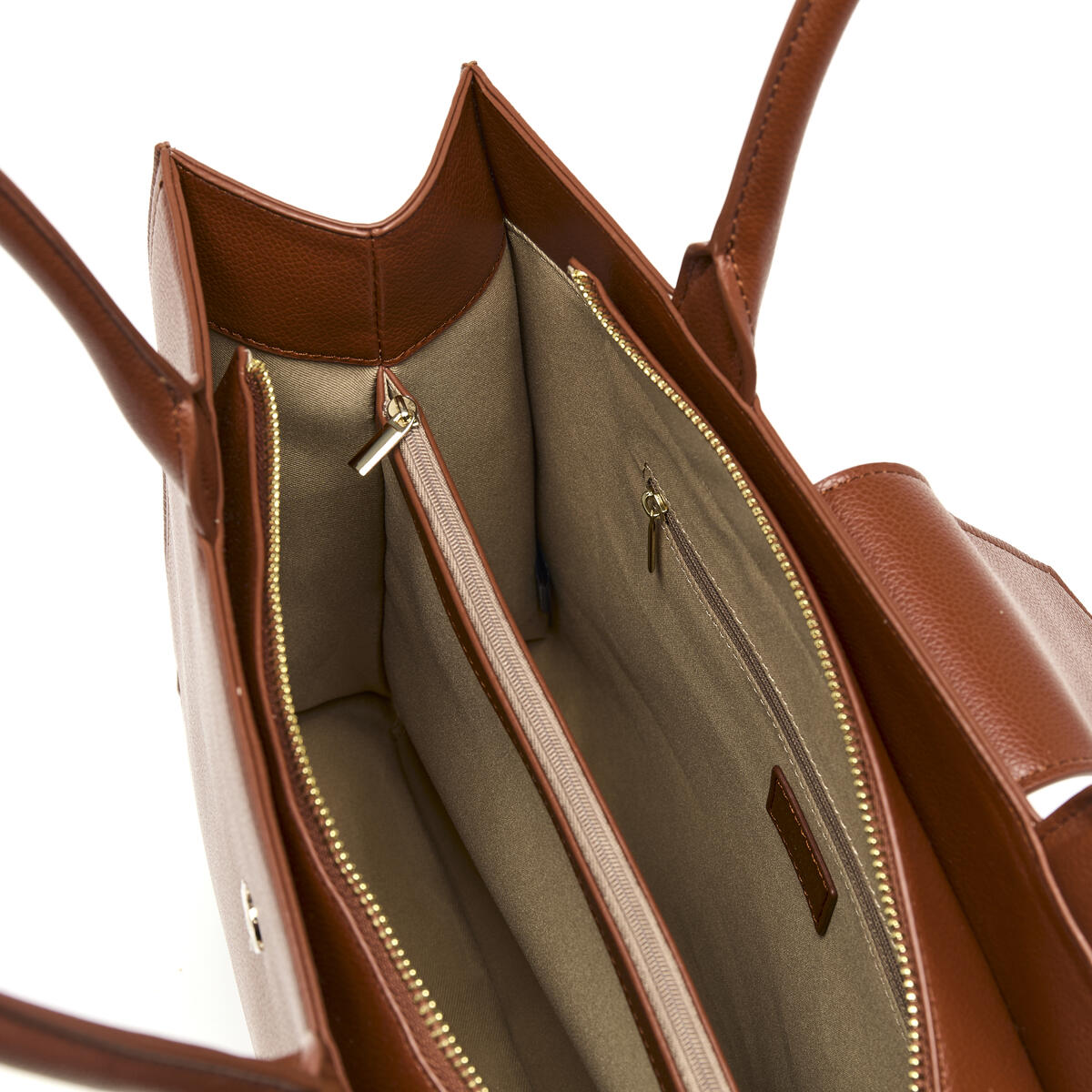Bolso shopper grande Camille Coñac 4