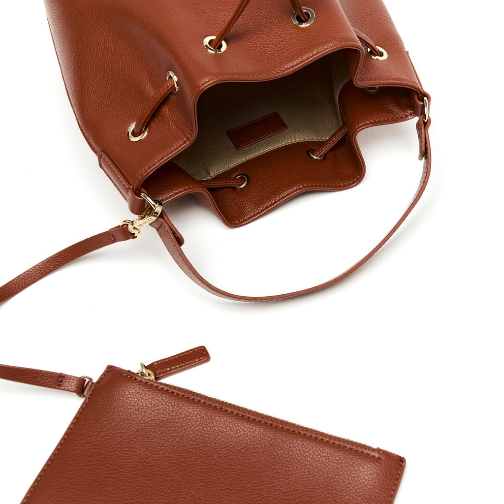 Bolso Bucket Anna Coñac 4