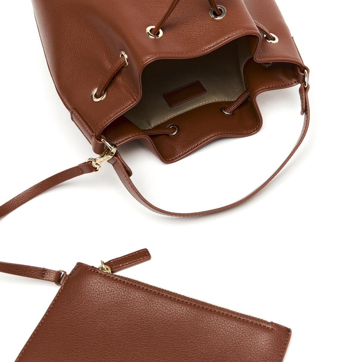 Bolso Bucket Anna Coñac 4