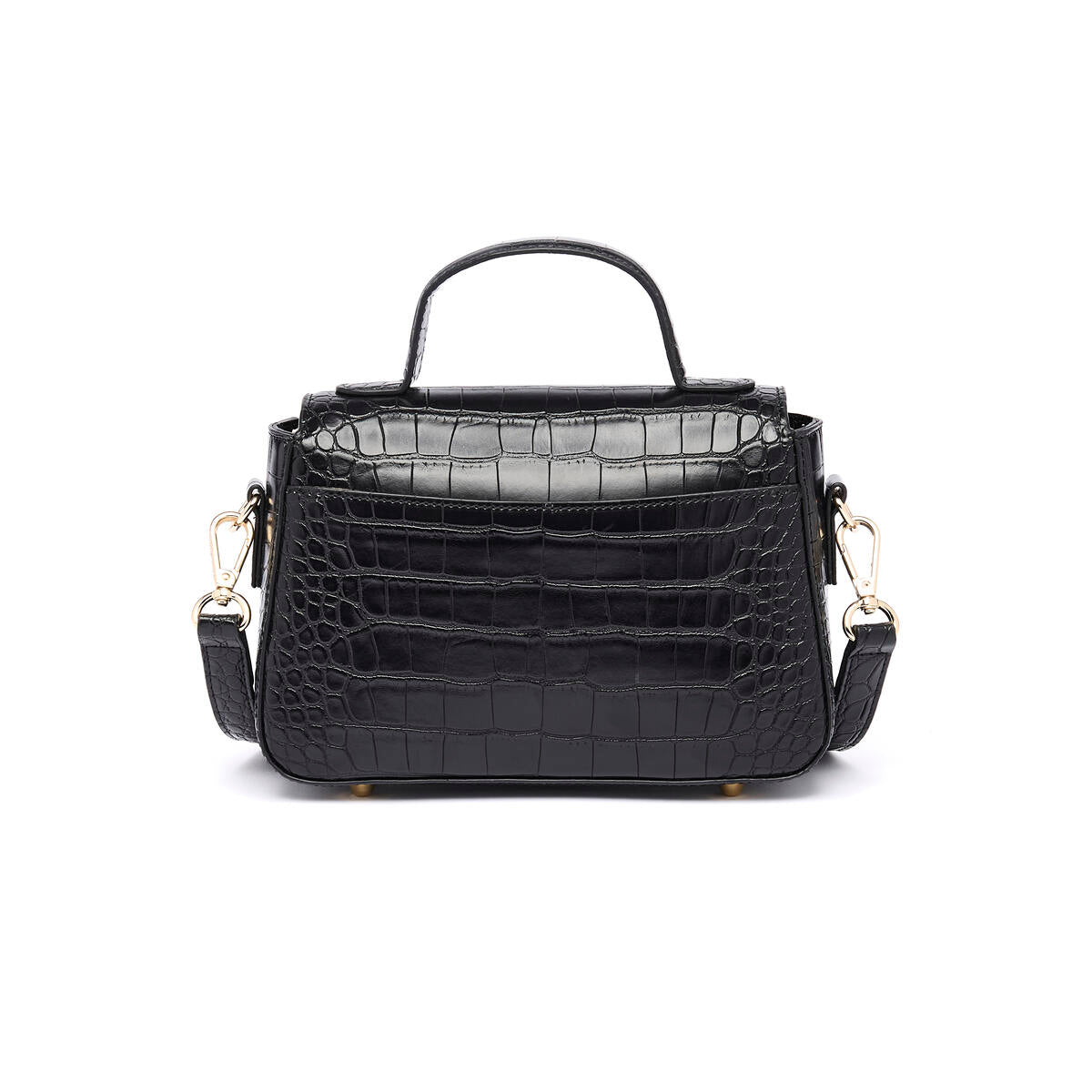 Bolso Camille Croco Negro 3