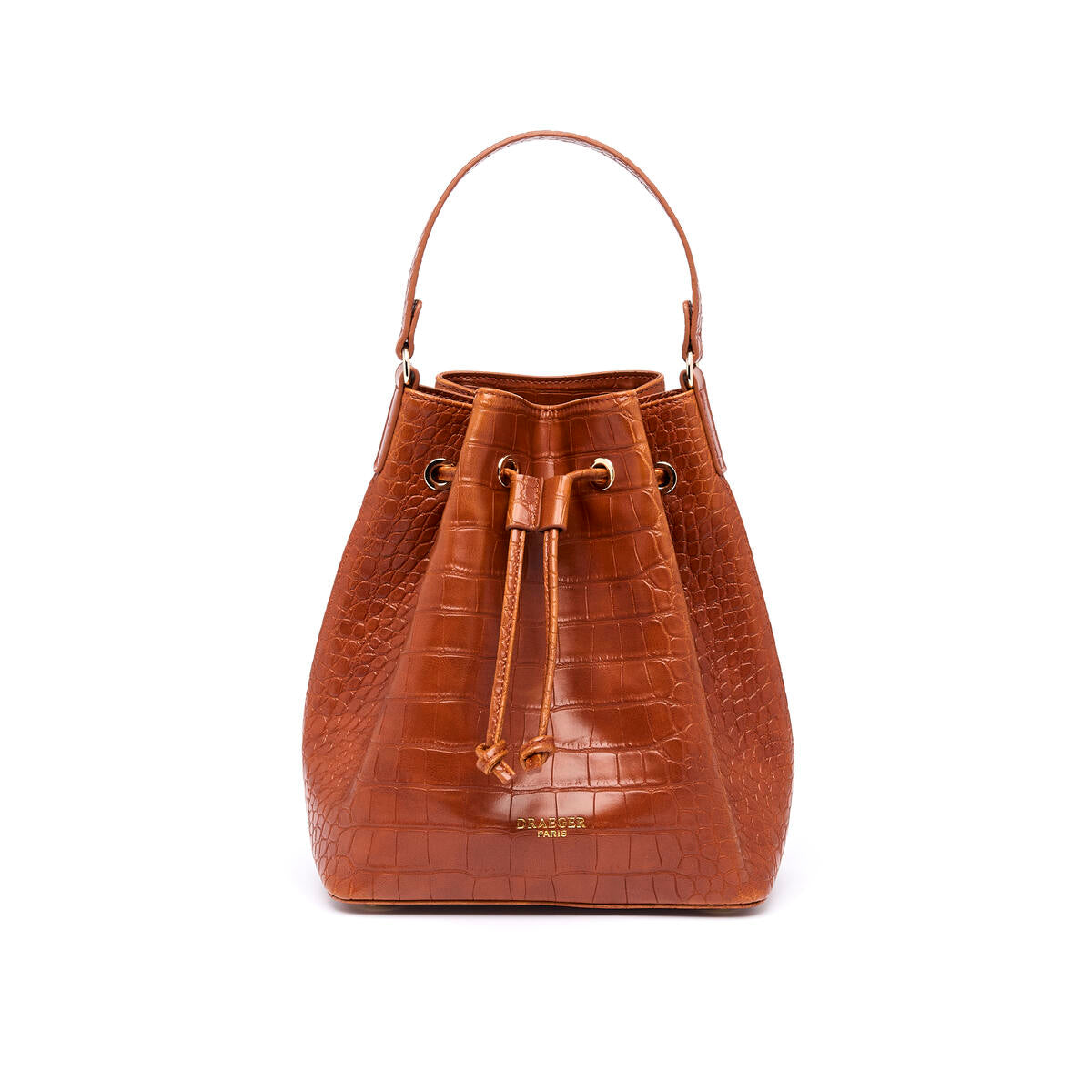 Bolso Bucket Anna Croco Coñac 1