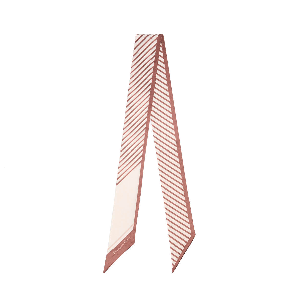 Collar de cuello chic Rayas nude 1
