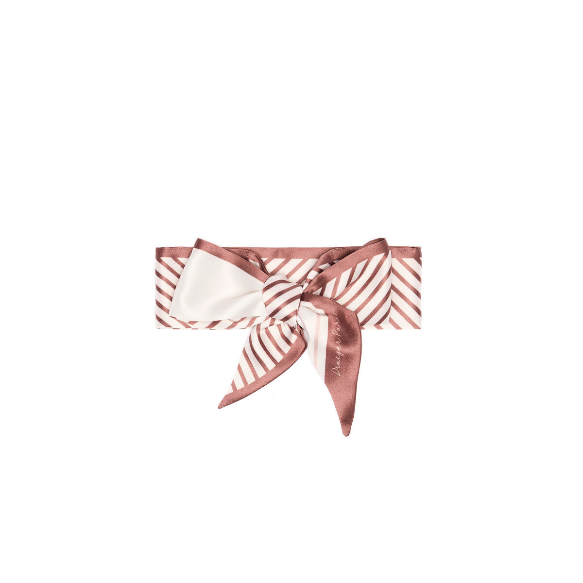 Collar de cuello chic Rayas nude 2