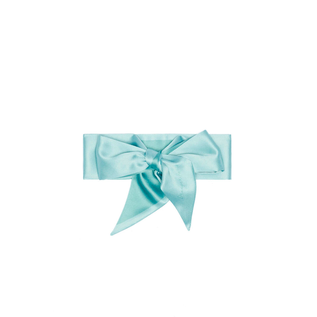 Collar de cuello chic Azul piscina 2