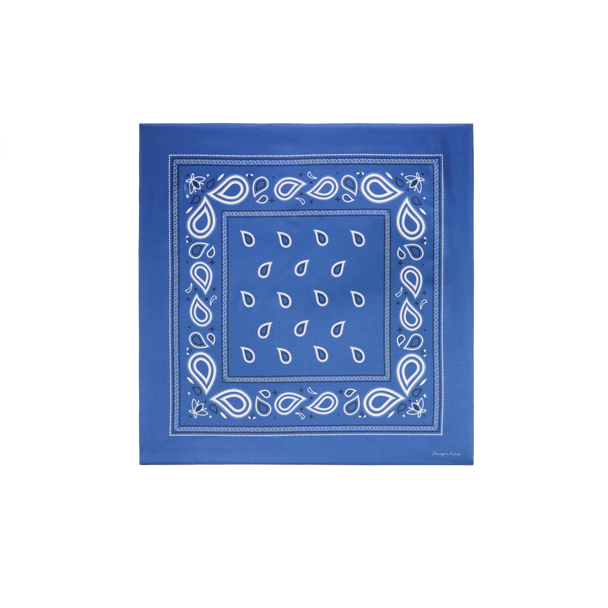 Cuadrado Chic Bandana azul 1