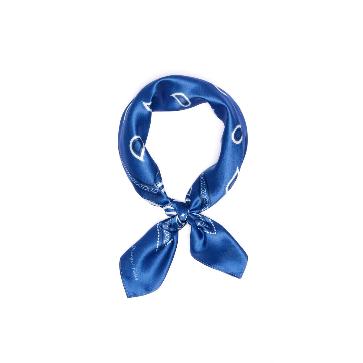 Cuadrado Chic Bandana azul 2