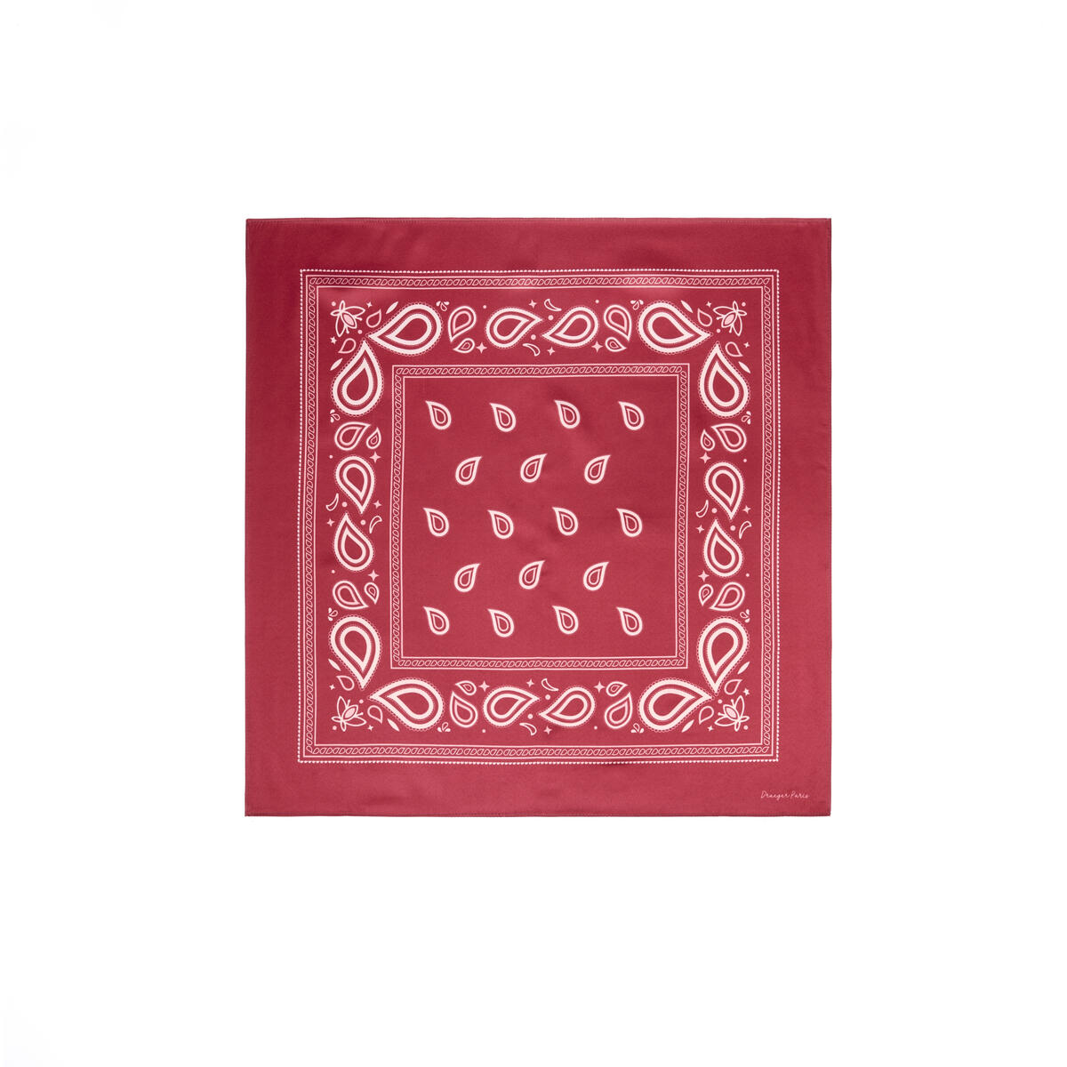 Cuadrado Chic Bandana rojo 1
