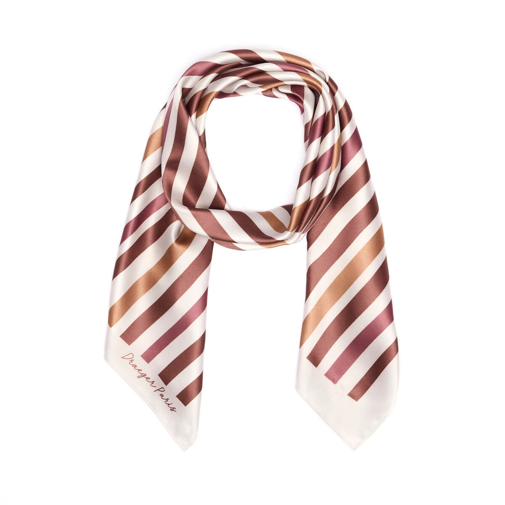 Gran Cuadrado Chic Rayas nude 2