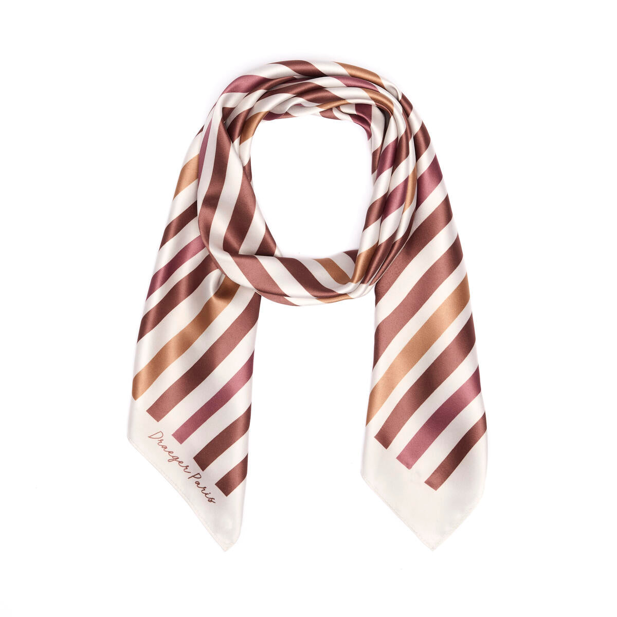 Gran Cuadrado Chic Rayas nude 2