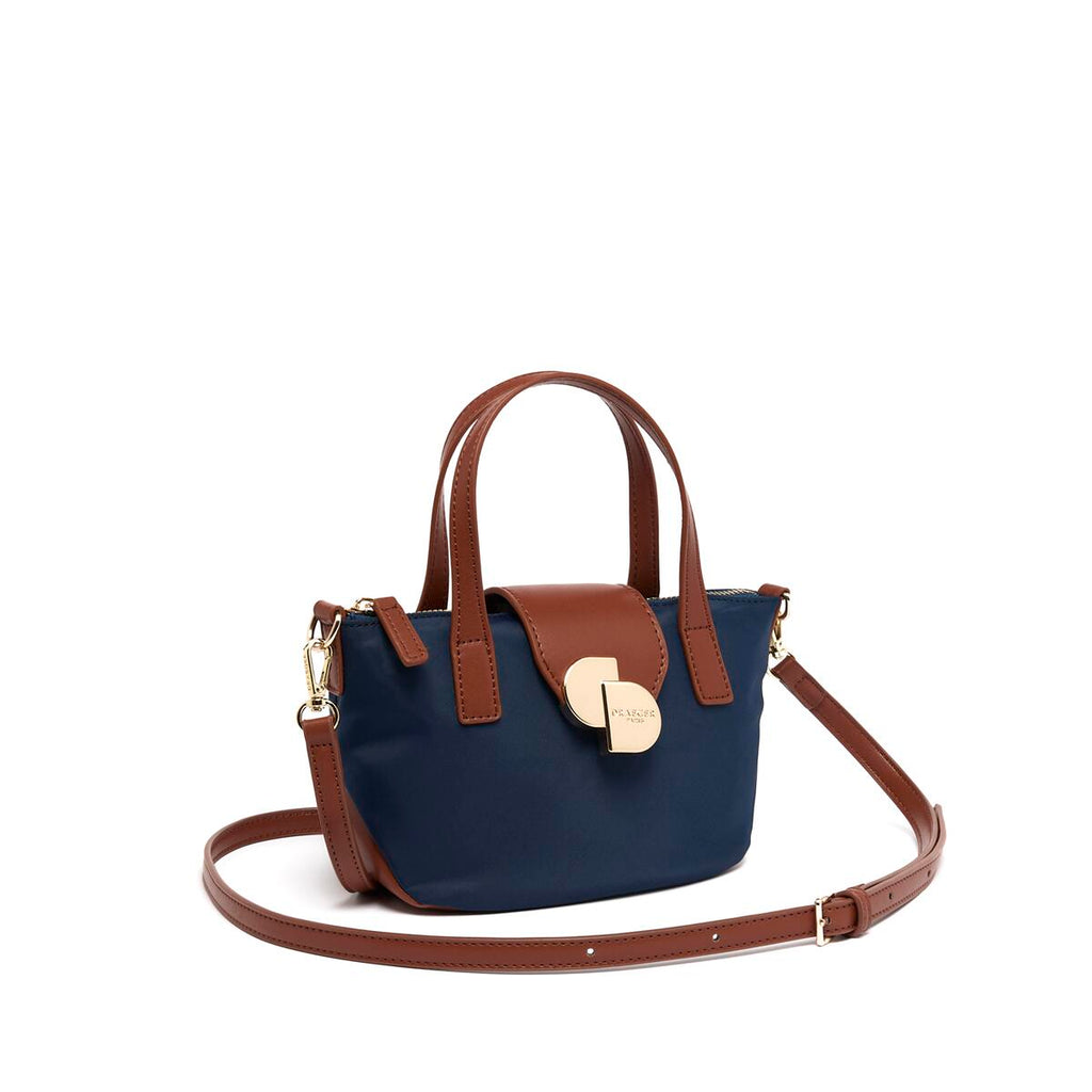 Bolso shopper mini de lona Marina 2