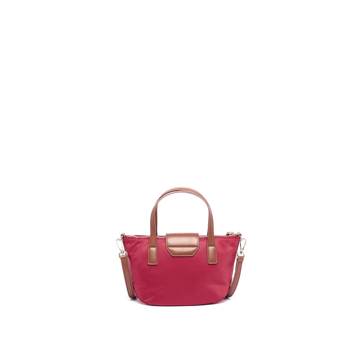 Bolso shopper mini de lona Cereza 3