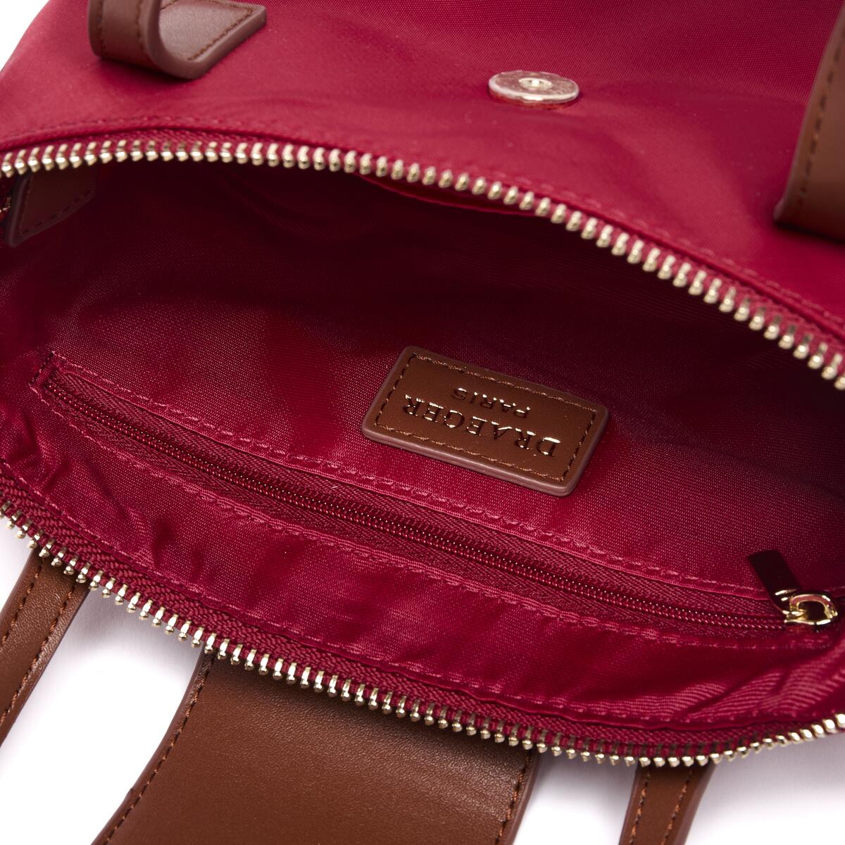 Bolso shopper mini de lona Cereza 4