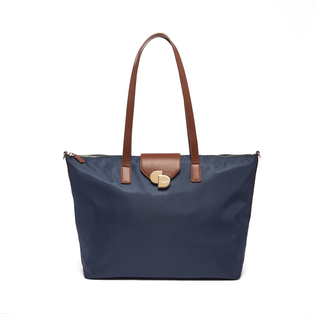 Bolso shopper mediano de lona Marina 1