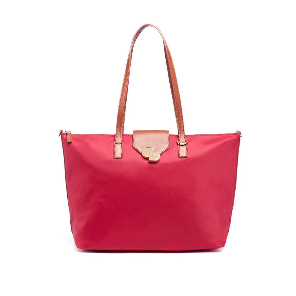 Bolso Shopper de lona Cereza 1
