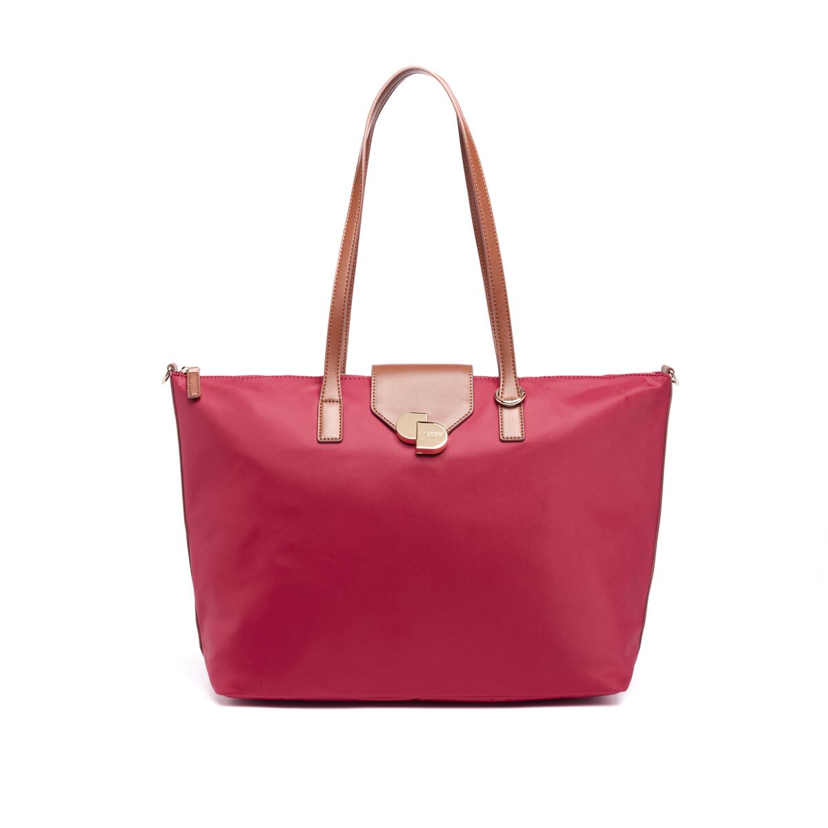 Bolso Shopper de lona Cereza 1