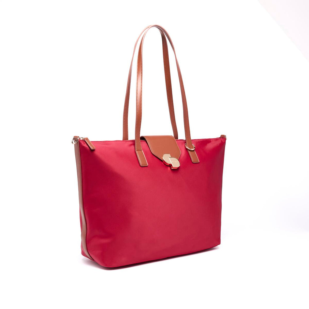 Bolso Shopper de lona Cereza 2