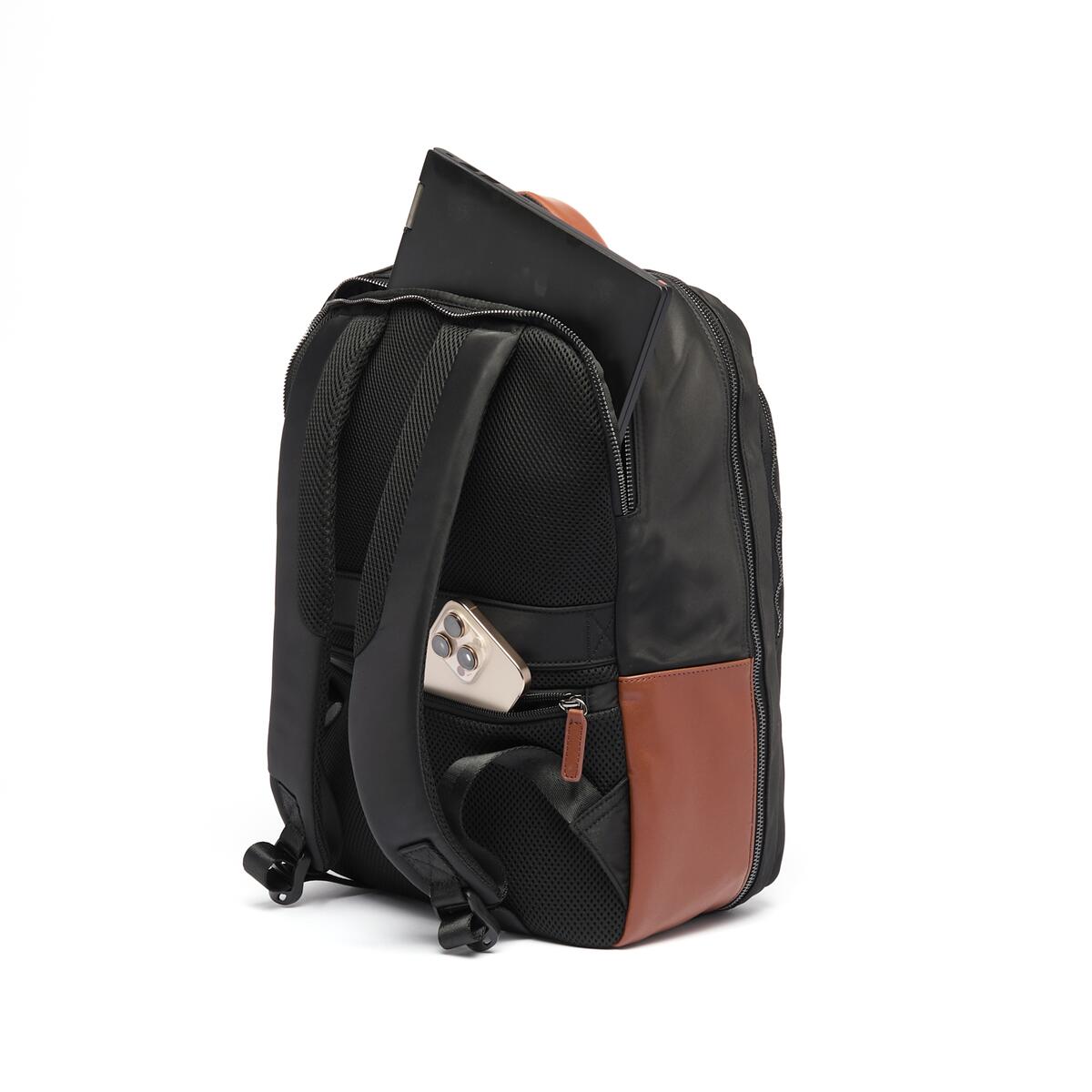 Mochila de viaje de Lona Negro 4