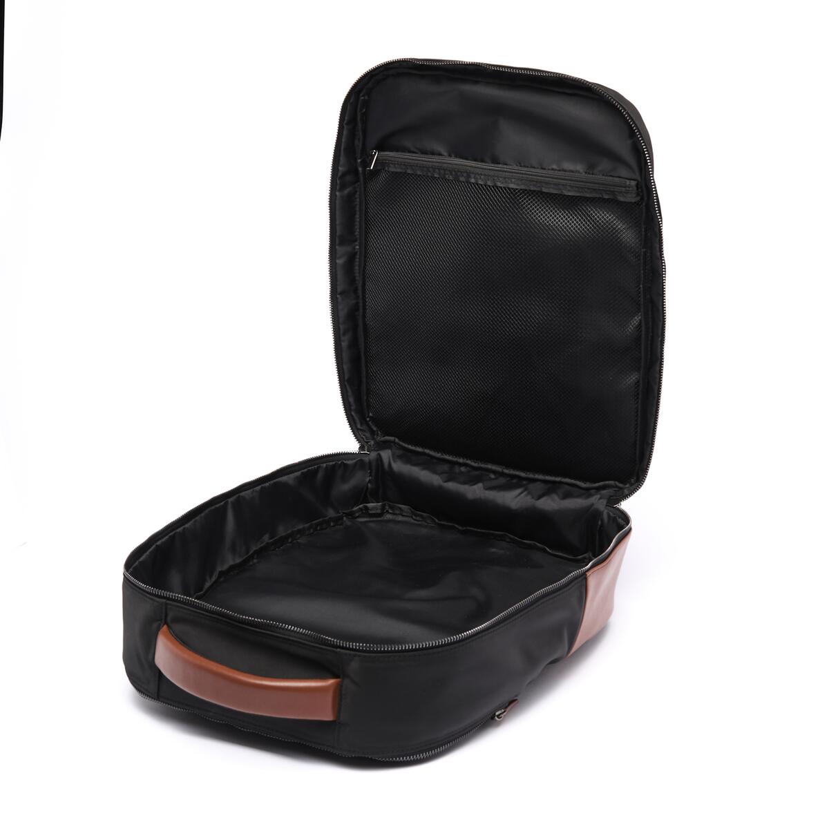 Mochila de viaje de Lona Negro 5