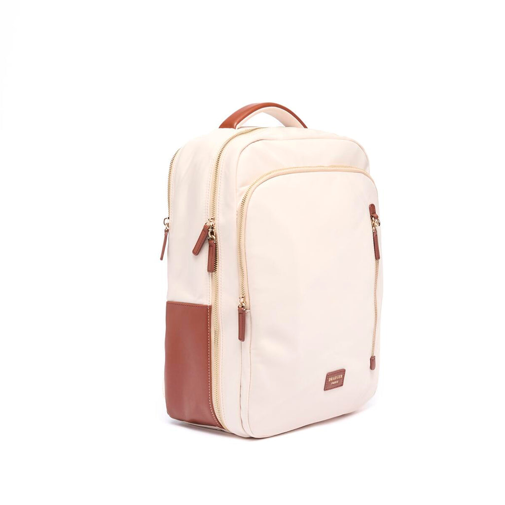 Mochila de viaje de Lona Marfil 2