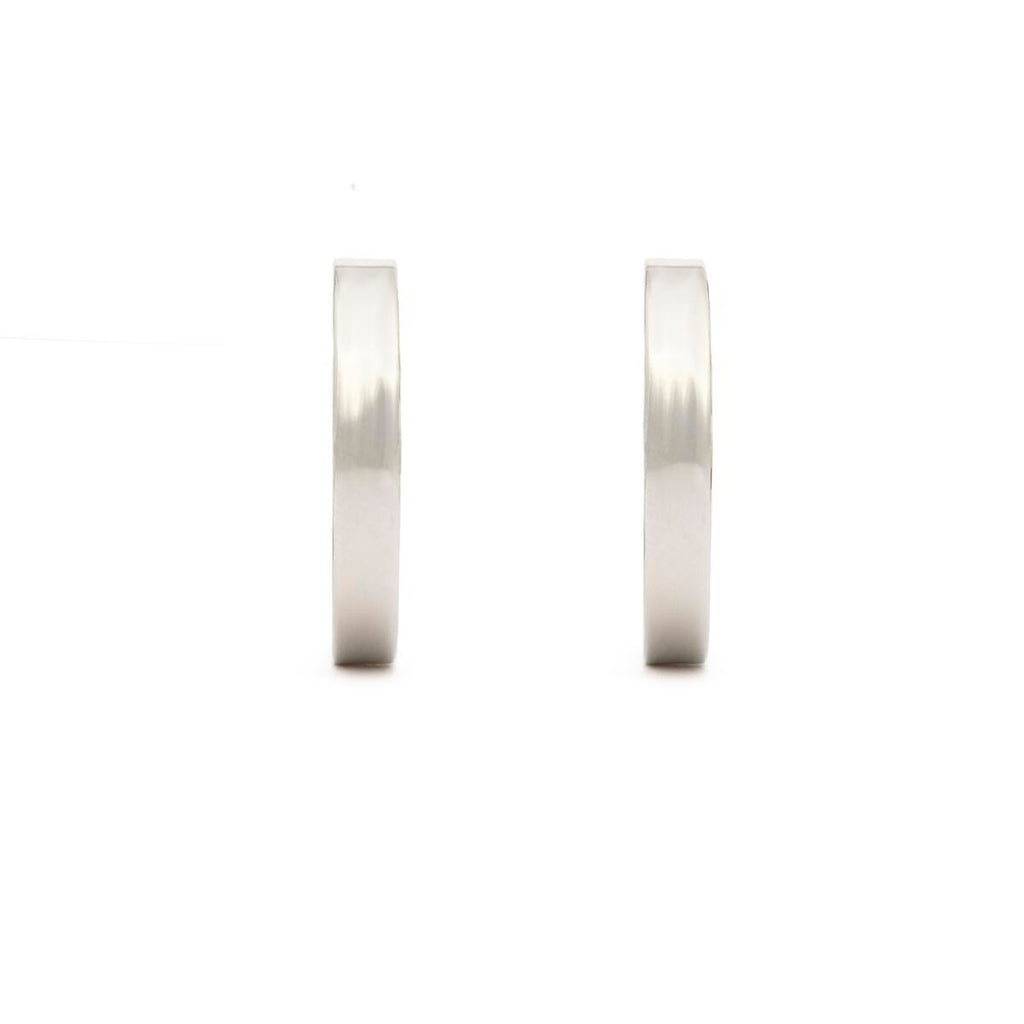 Pendientes de Aro Plateados 1