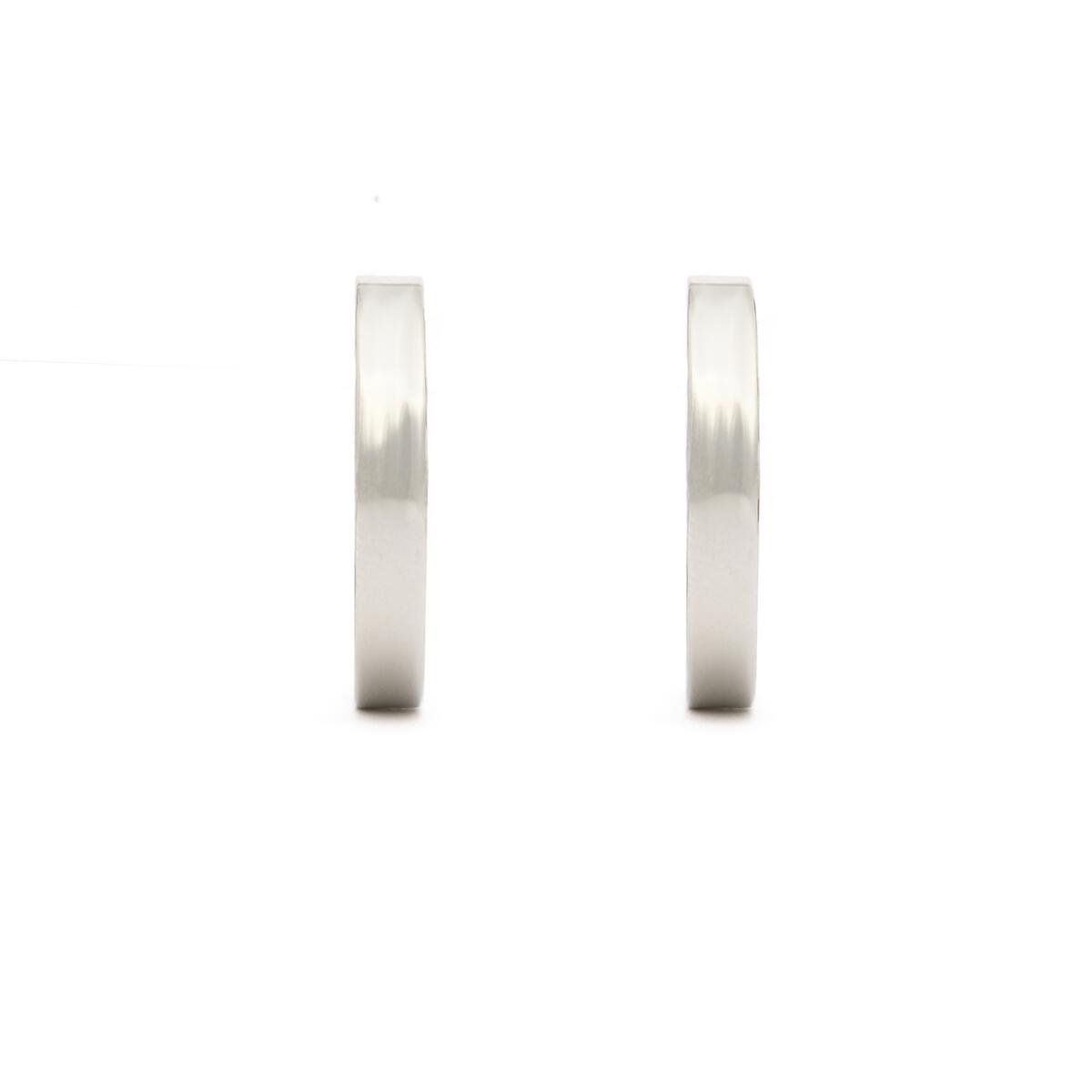 Pendientes de Aro Plateados 1